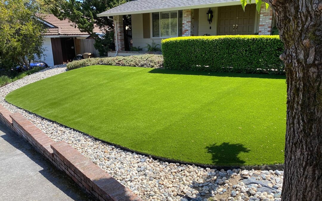 Creative Ways to Create a Beautiful Front Lawn with Artificial Grass in Tracy